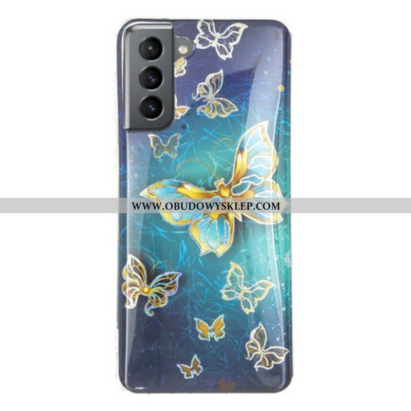 Etui do Samsung Galaxy S21 FE Zaprojektuj Motyle