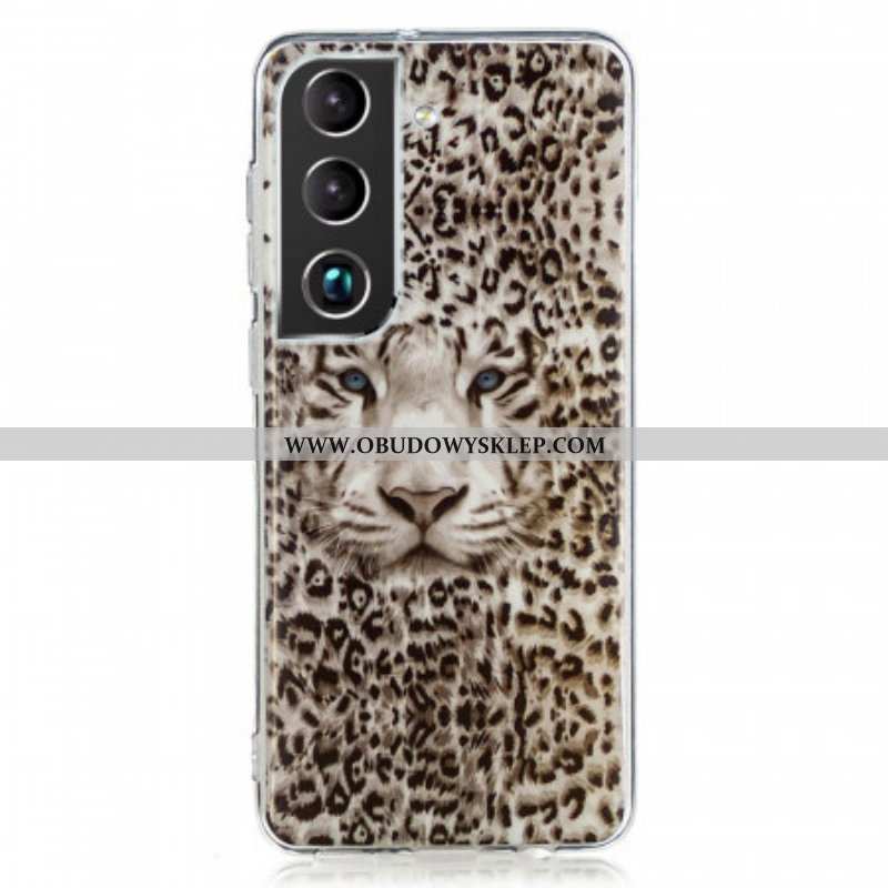 Etui do Samsung Galaxy S22 5G Lampart Fluorescencyjny