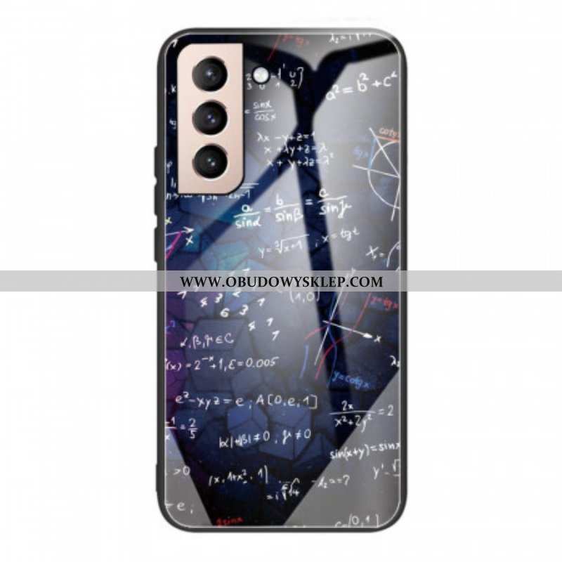 Etui do Samsung Galaxy S22 5G Obliczenia Matematyczne Ze Szkła Hartowanego