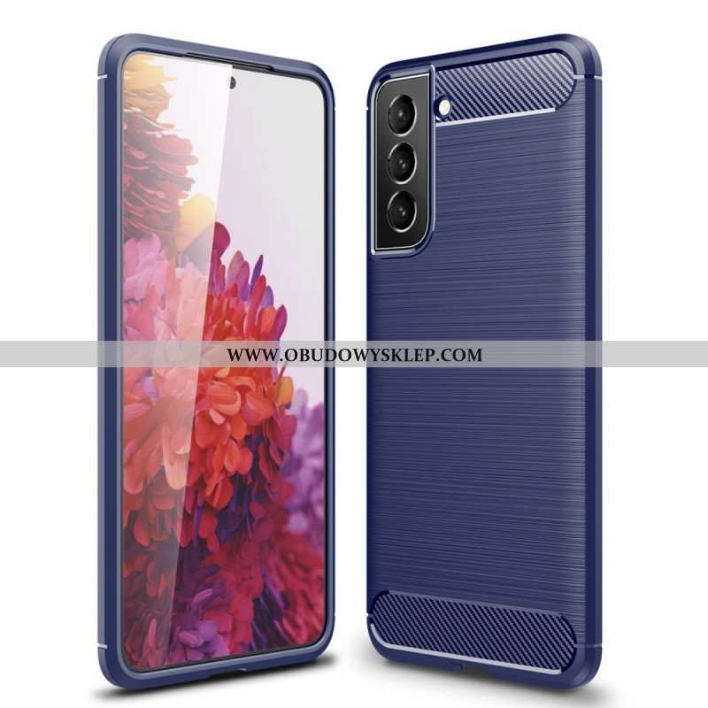 Etui do Samsung Galaxy S22 5G Szczotkowane Włókno Węglowe