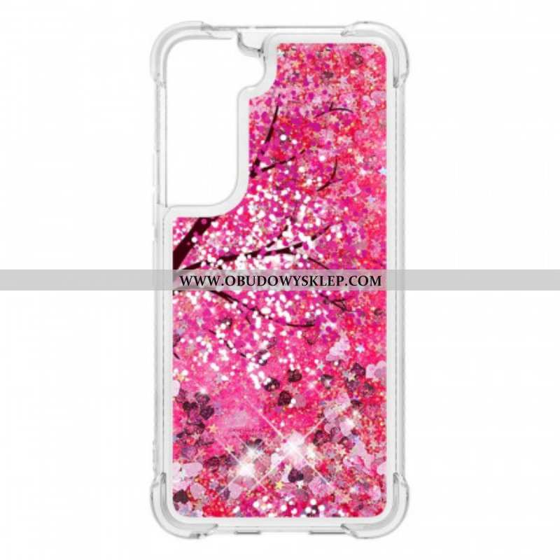 Etui do Samsung Galaxy S22 Plus 5G Brokatowe Drzewo