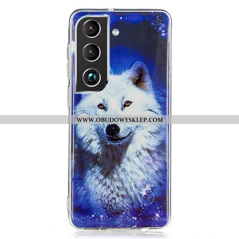 Etui do Samsung Galaxy S22 Plus 5G Fluorescencyjny Wilk