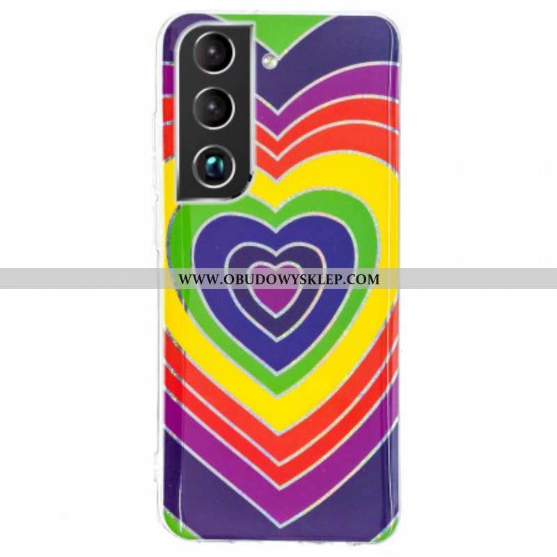 Etui do Samsung Galaxy S22 Plus 5G Psychodeliczne Serce