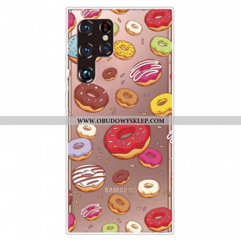 Etui do Samsung Galaxy S22 Ultra 5G Kocham Pączki