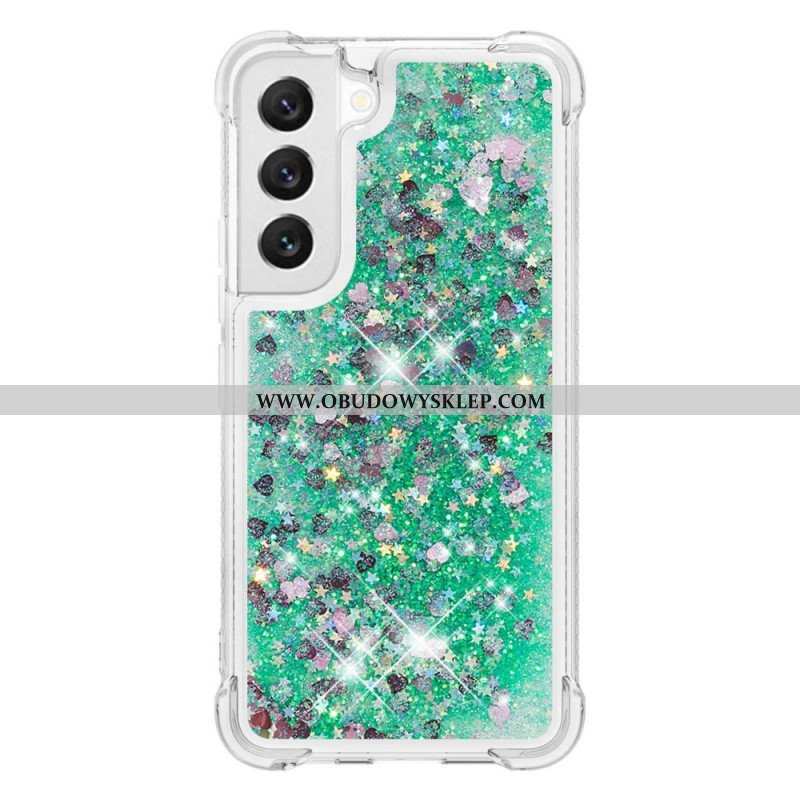 Etui do Samsung Galaxy S23 5G Pragnienia Cekiny