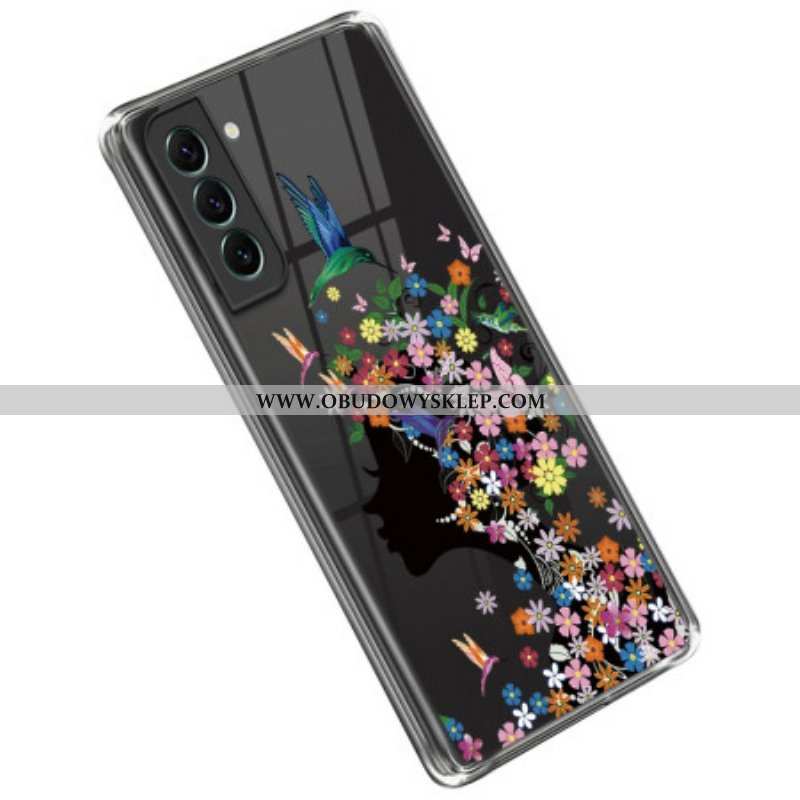 Etui do Samsung Galaxy S23 5G Przezroczysta Głowa Kwiatu