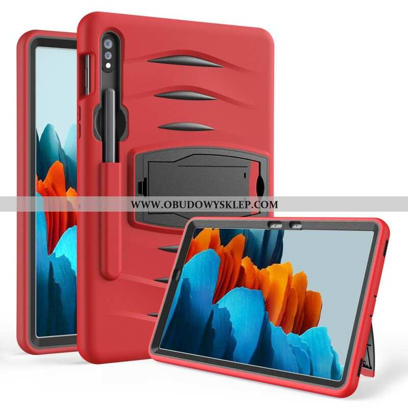 Etui do Samsung Galaxy Tab S8 / Tab S7 Etui Ochronne Ochrona Zderzaka Ze Wspornikiem