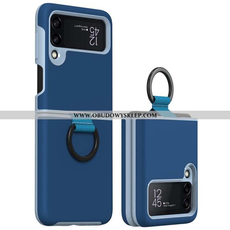 Etui do Samsung Galaxy Z Flip 3 5G Etui Folio Konstrukcja Pierścienia Podtrzymującego Gkk