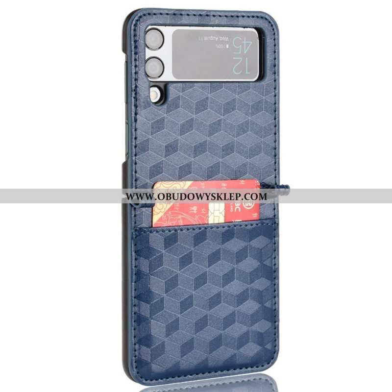 Etui do Samsung Galaxy Z Flip 3 5G Etui Folio Posiadacz Karty Projektu 3d