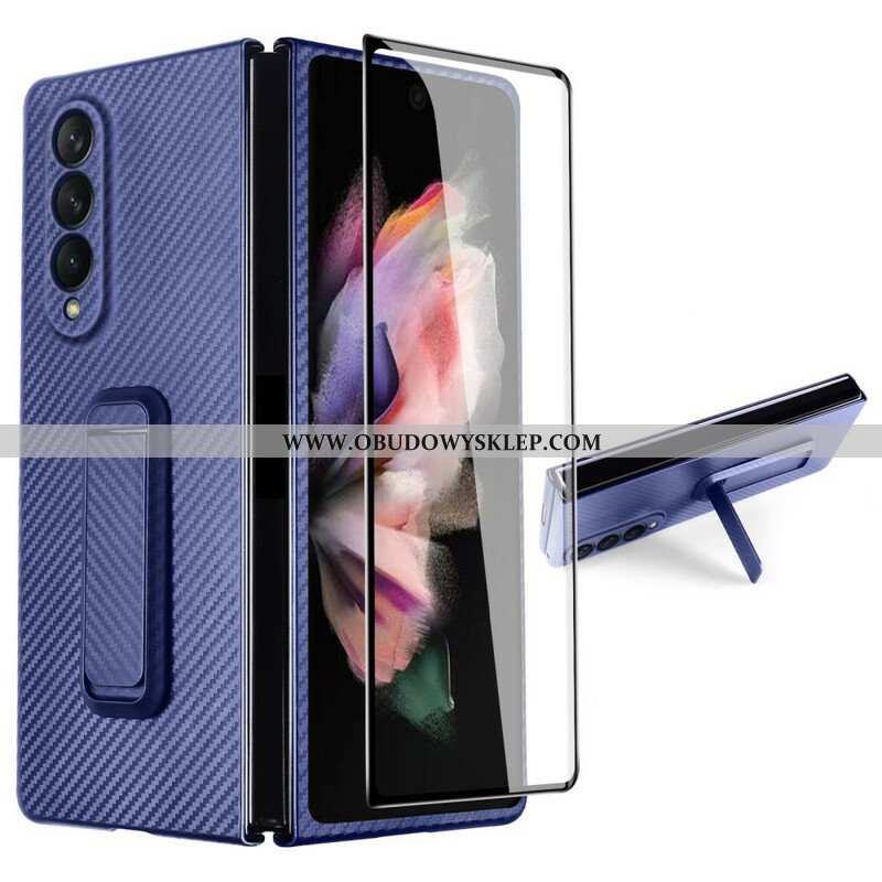 Etui do Samsung Galaxy Z Fold 3 5G Etui Ochronne Wsparcie I Ochraniacz Ekranu