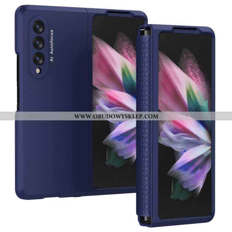 Etui do Samsung Galaxy Z Fold 3 5G Z Osłoną Ekranu I Zawiasem