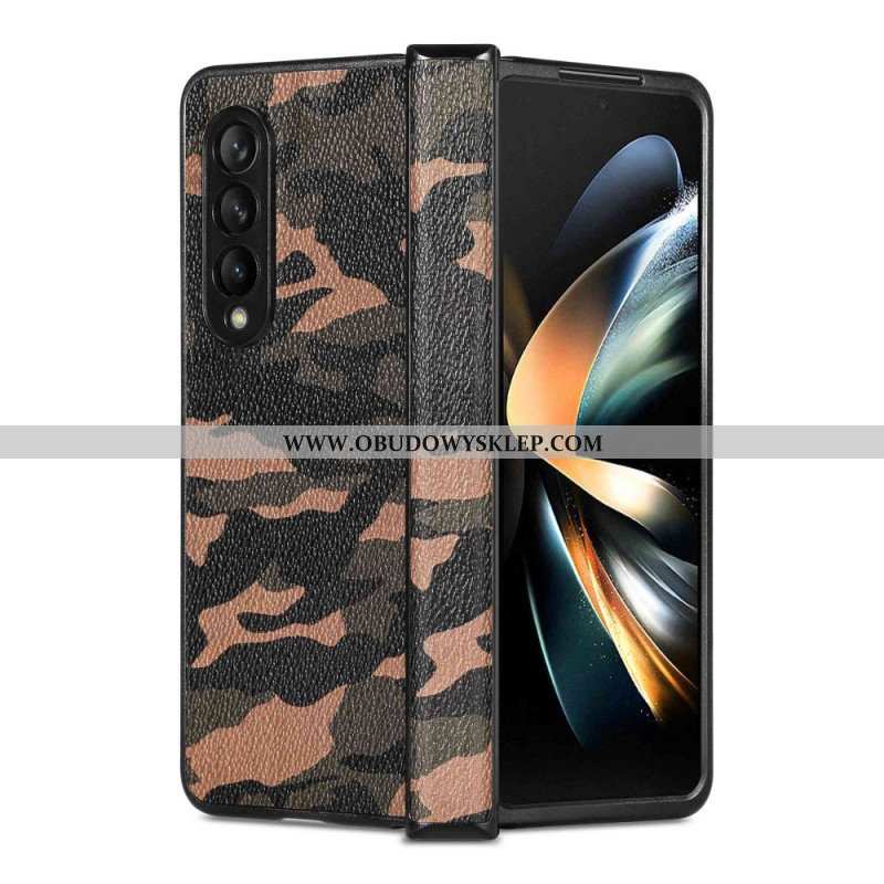 Etui do Samsung Galaxy Z Fold 4 Kamuflaż