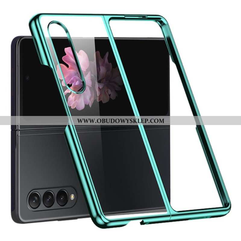 Etui do Samsung Galaxy Z Fold 4 Przezroczysty Metalik