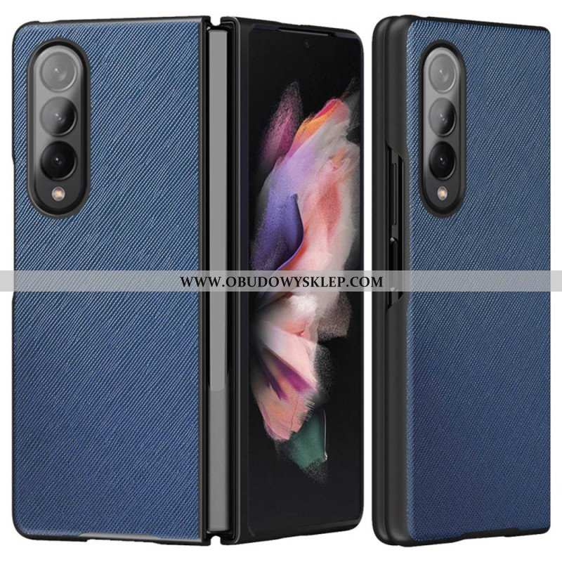 Etui do Samsung Galaxy Z Fold 4 Tkana Tekstura