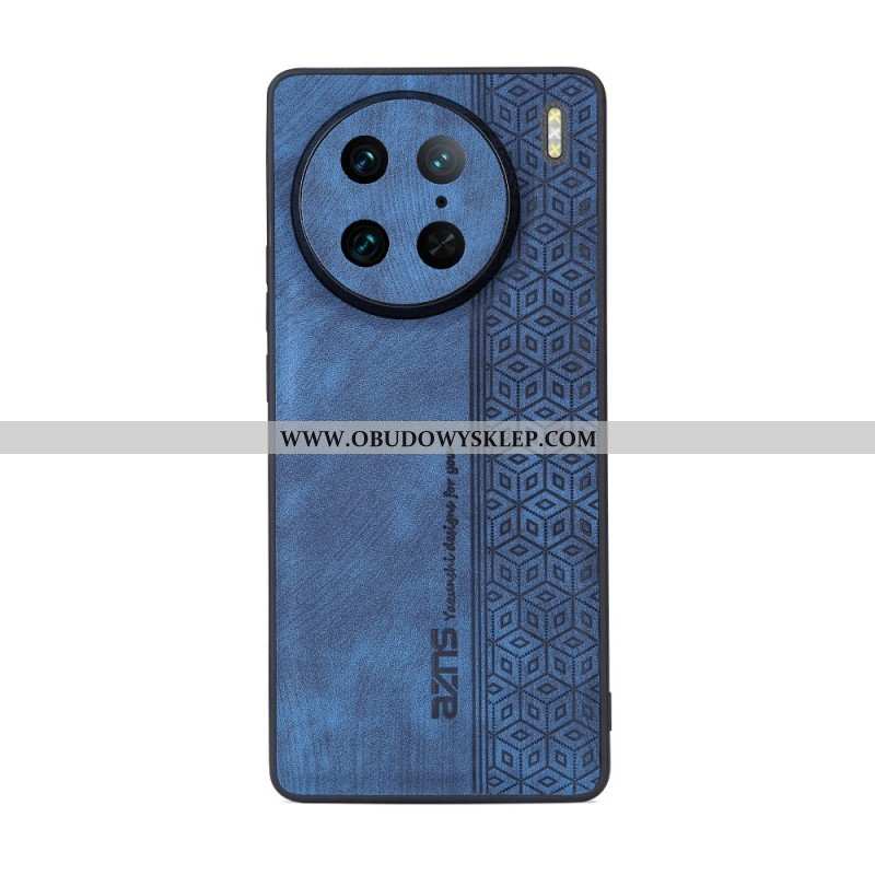 Etui do Vivo X90 Pro Efekt Skóry Azns