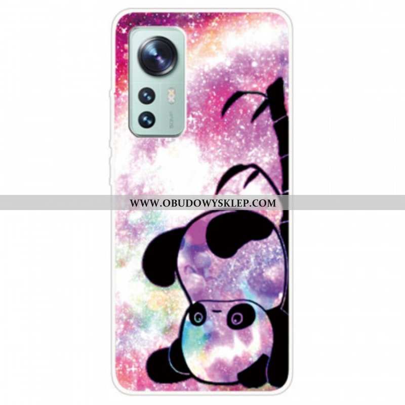 Etui do Xiaomi 12 / 12X Panda I Bambus