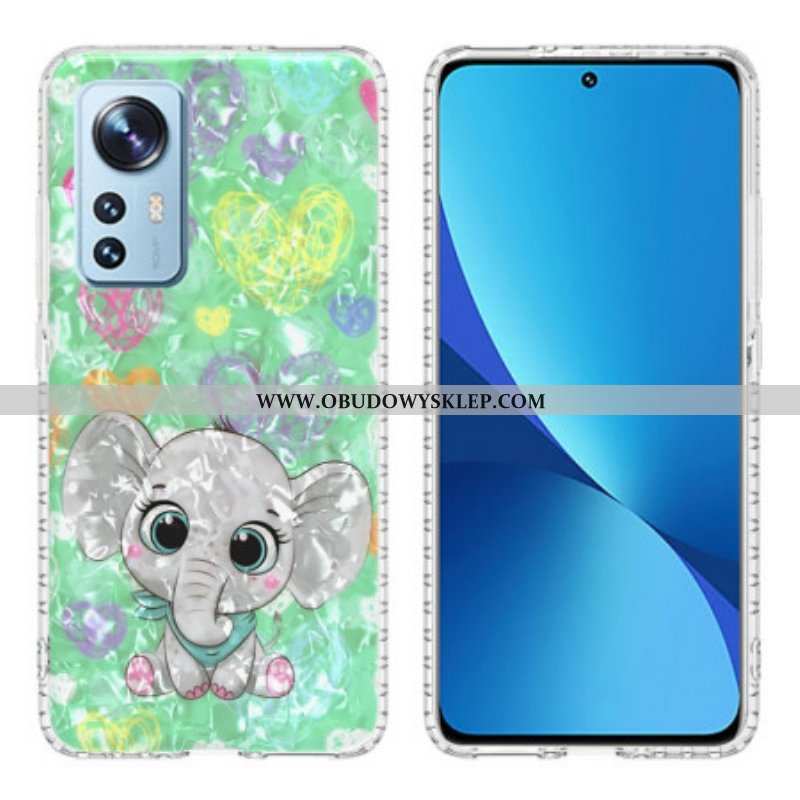 Etui do Xiaomi 12 / 12X Stylowy Słoń