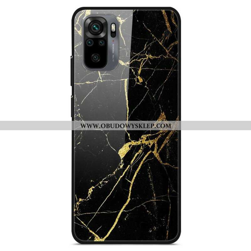 Etui do Xiaomi Redmi Note 10 / 10S Szkło Hartowane Supreme Marble