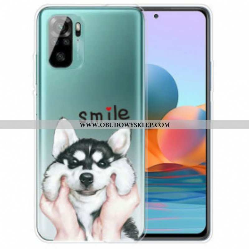 Etui do Xiaomi Redmi Note 10 / 10S Uśmiechnięty Pies