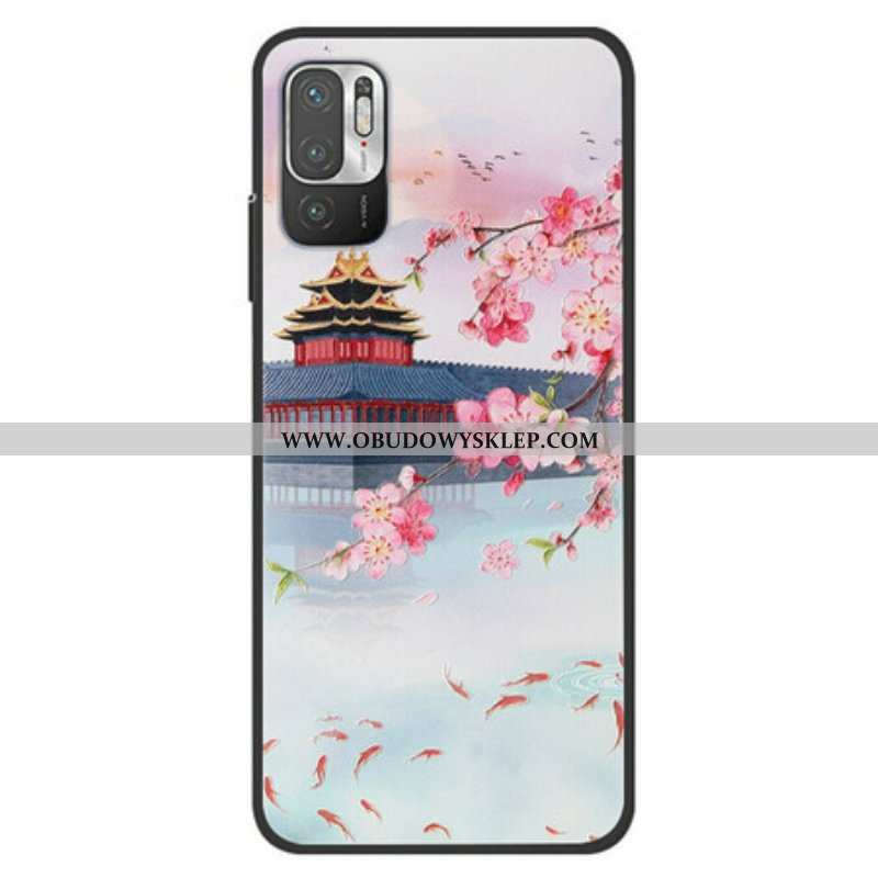 Etui do Xiaomi Redmi Note 10 5G Azjatycki Zamek