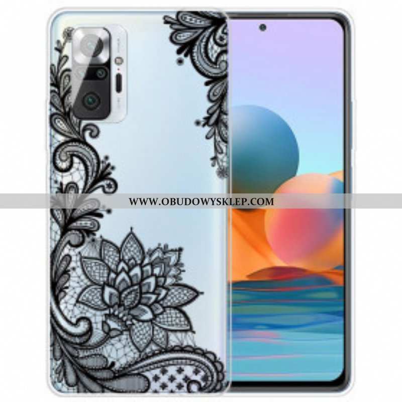 Etui do Xiaomi Redmi Note 10 Pro Delikatna Koronka