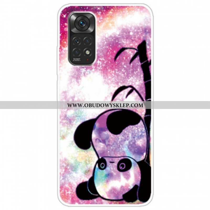 Etui do Xiaomi Redmi Note 11 / 11S Panda I Bambus