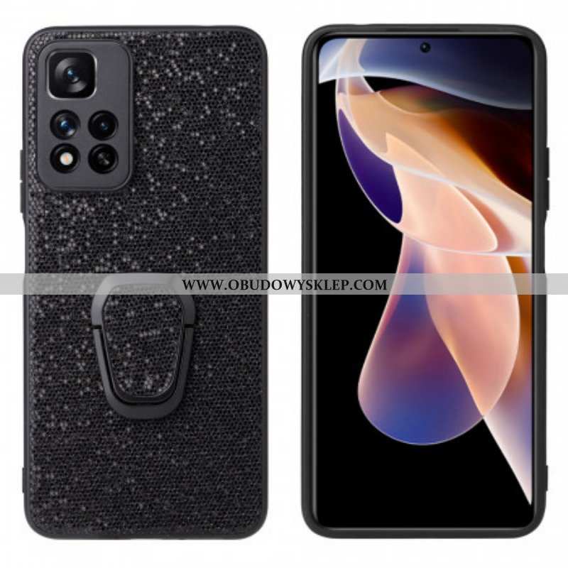 Etui do Xiaomi Redmi Note 11 Pro Plus 5G Brokatowy Pierścień-wspornik