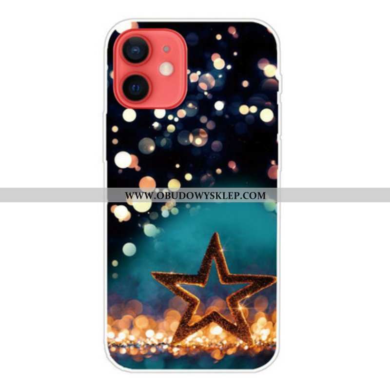 Etui do iPhone 13 Mini Elastyczna Gwiazda