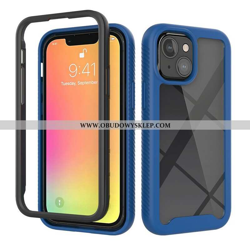 Etui do iPhone 13 Mini Hybrydowe Silikonowe Krawędzie