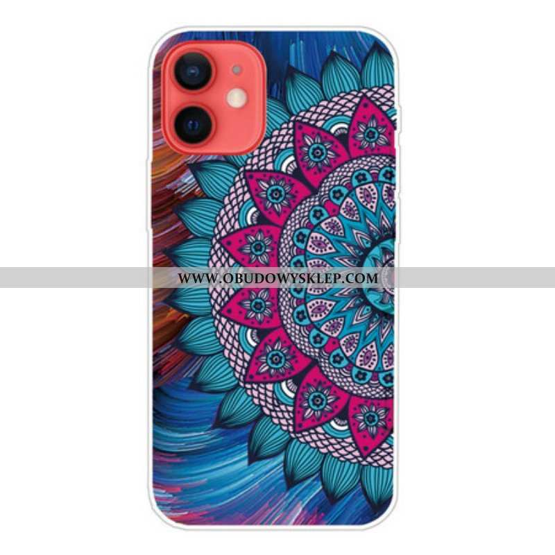 Etui do iPhone 13 Mini Kolorowa Mandala