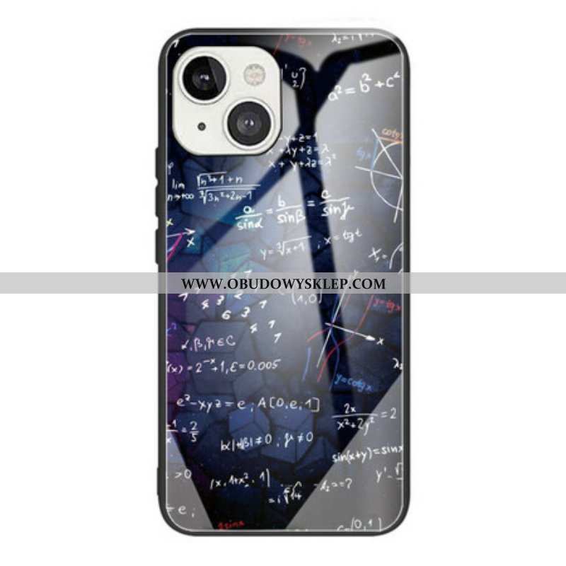 Etui do iPhone 13 Mini Obliczenia Matematyczne Ze Szkła Hartowanego