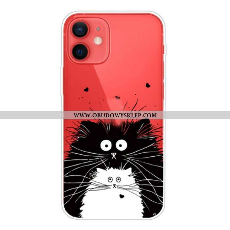 Etui do iPhone 13 Mini Spójrz Na Koty