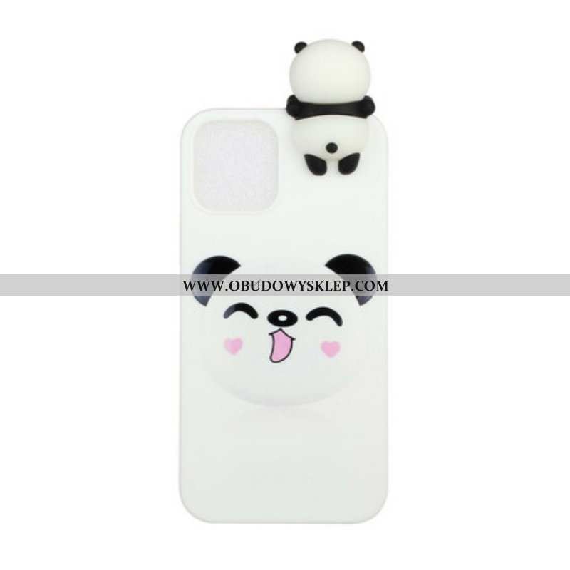 Etui do iPhone 13 Pro Max Fajna Panda 3d