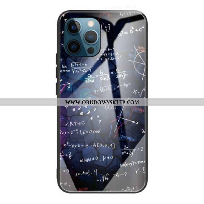 Etui do iPhone 13 Pro Max Obliczenia Matematyczne Ze Szkła Hartowanego