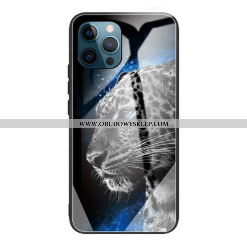 Etui do iPhone 13 Pro Max Szkło Hartowane Na Twarz Kota