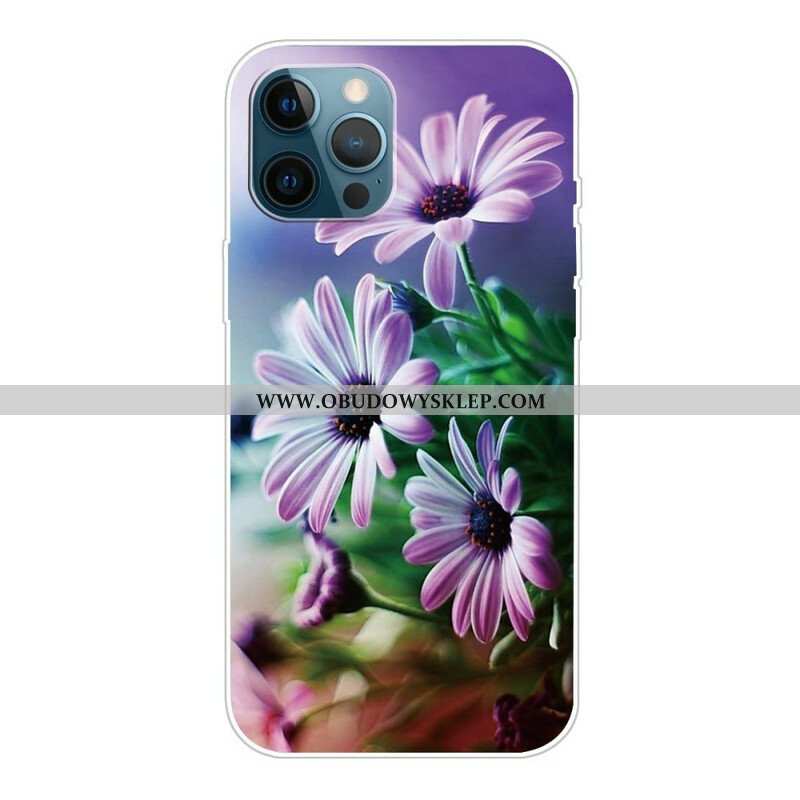 Etui do iPhone 13 Pro Realistyczne Kwiaty