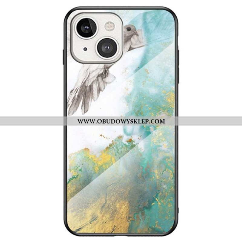 Etui do iPhone 14 Marmurowe Szkło Hartowane