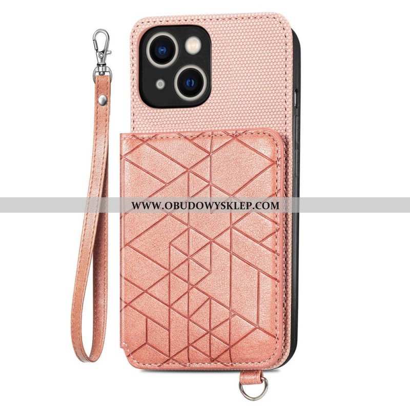 Etui do iPhone 14 Plus Etui Na Karty Ze Sztucznej Skóry