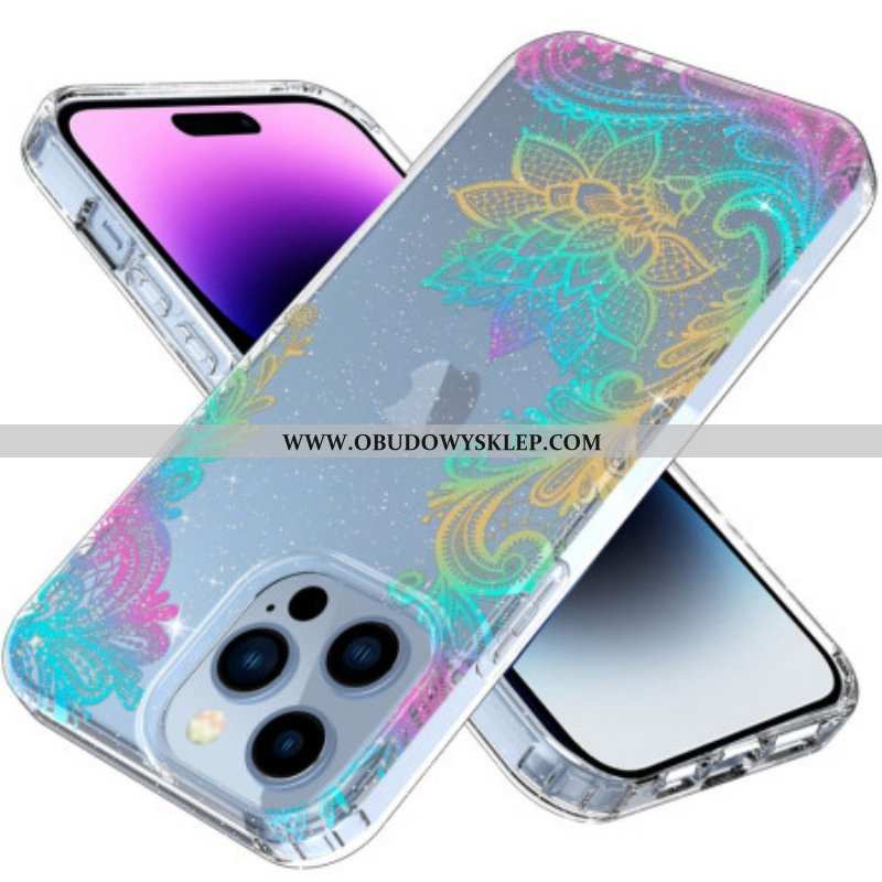 Etui do iPhone 14 Pro Bezszwowi Kwiaty