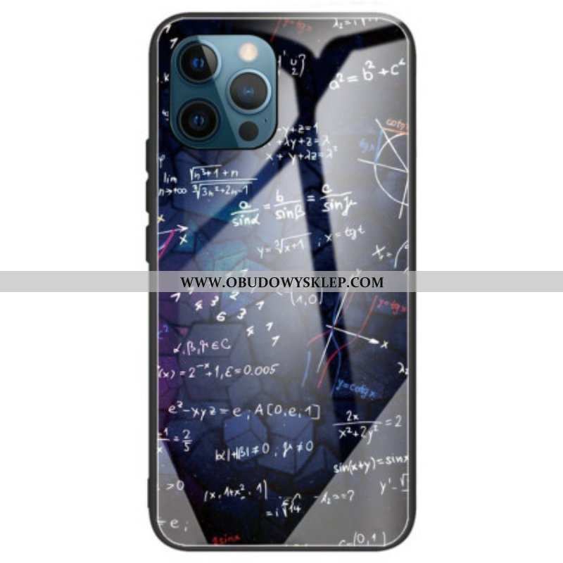 Etui do iPhone 14 Pro Max Obliczenia Szkła Hartowanego