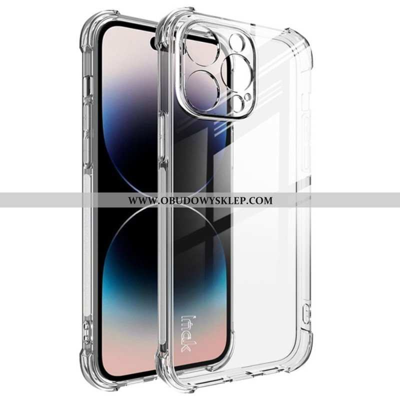 Etui do iPhone 14 Pro Max Przezroczyste Narożniki Poduszki Powietrznej Imak