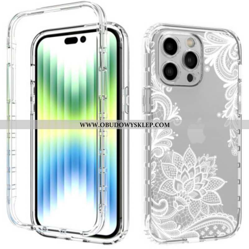 Etui do iPhone 14 Pro Max Wzmocniona Koronka