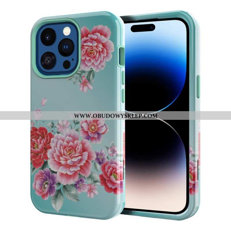 Etui do iPhone 14 Pro Max Zabytkowe Kwiaty