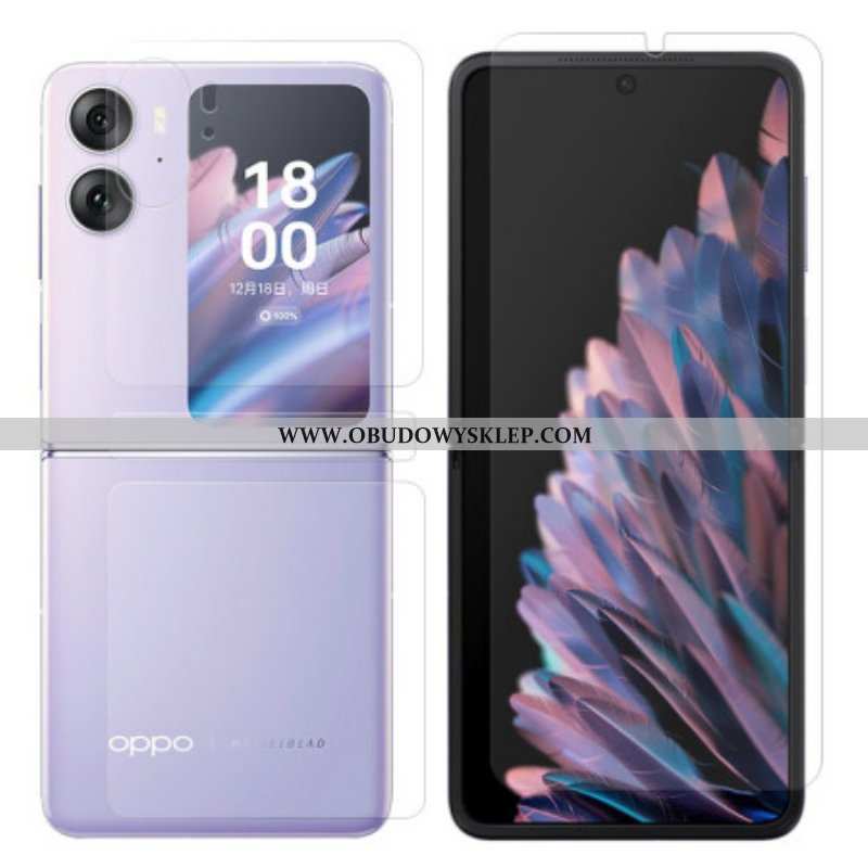 Folia Ochronna Na Ekran I Tył Do Oppo Find N2 Flip