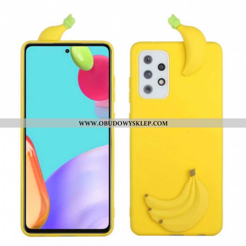 Futerały do Samsung Galaxy A53 5G Banan 3d