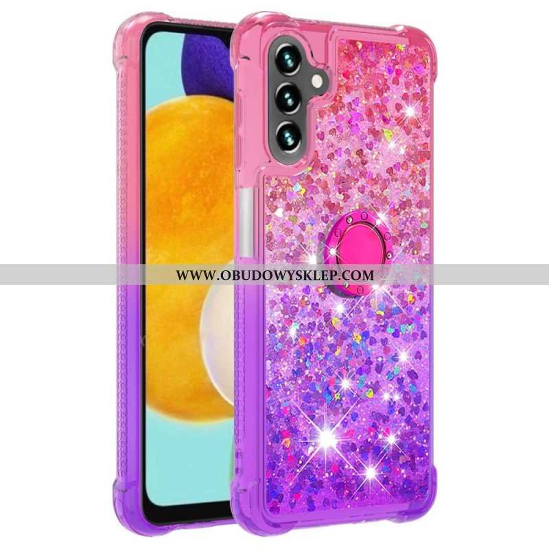 Futerały do Samsung Galaxy A54 5G Brokatowy Pierścień-wspornik