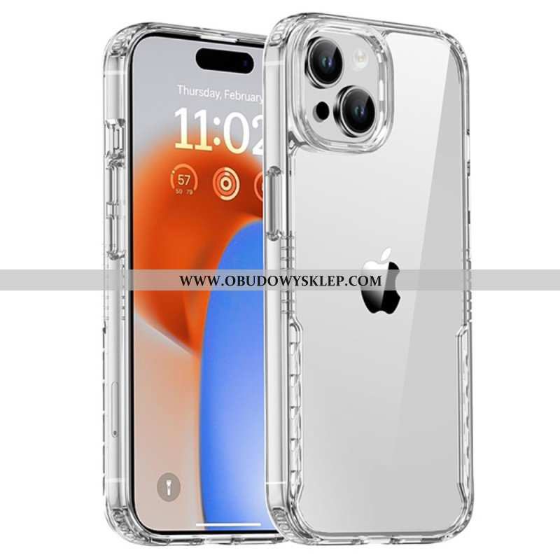 Futerały do iPhone 15 Przezroczysty. Przyciemniany Ipaky