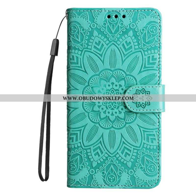 Obudowa Etui Na Telefon do Honor Magic 5 Lite Mandala Sun Ze Smyczą