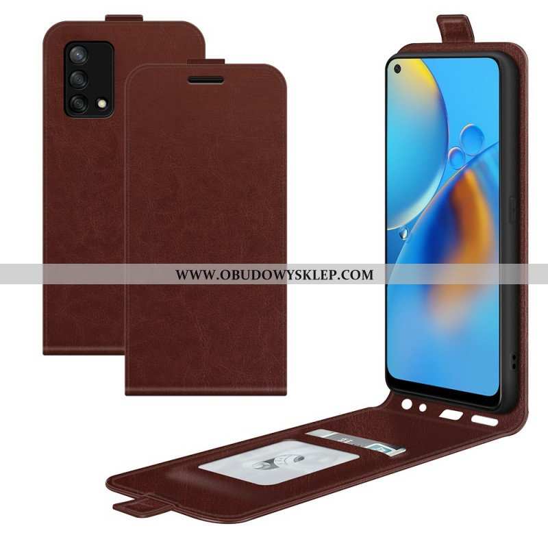 Obudowa Etui Na Telefon do Oppo A74 4G Etui Folio Składane Retro