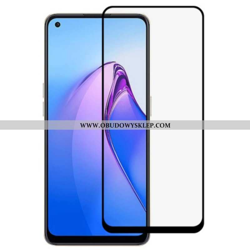 Oppo Reno 8 Zabezpieczenie Ekranu Ze Szkła Hartowanego Czarne Krawędzie